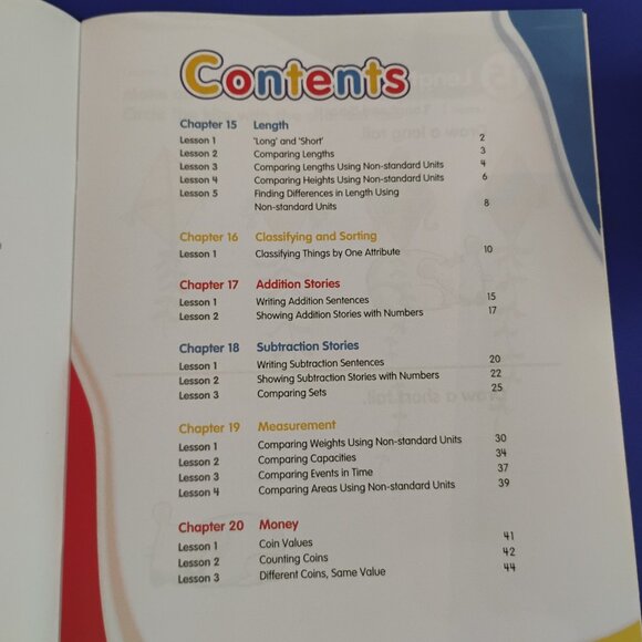 Math in Focus Kindergarten Student Workbook Book B Part 2 - Picture 4 of 5